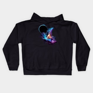 Space Eclipse 2024 Kids Hoodie